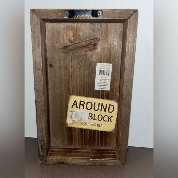 Rustic Wooden KEEP YOUR SUNNY SIDE UP Sign - 8" cheer wall shelf decor - Picture 3 of 4